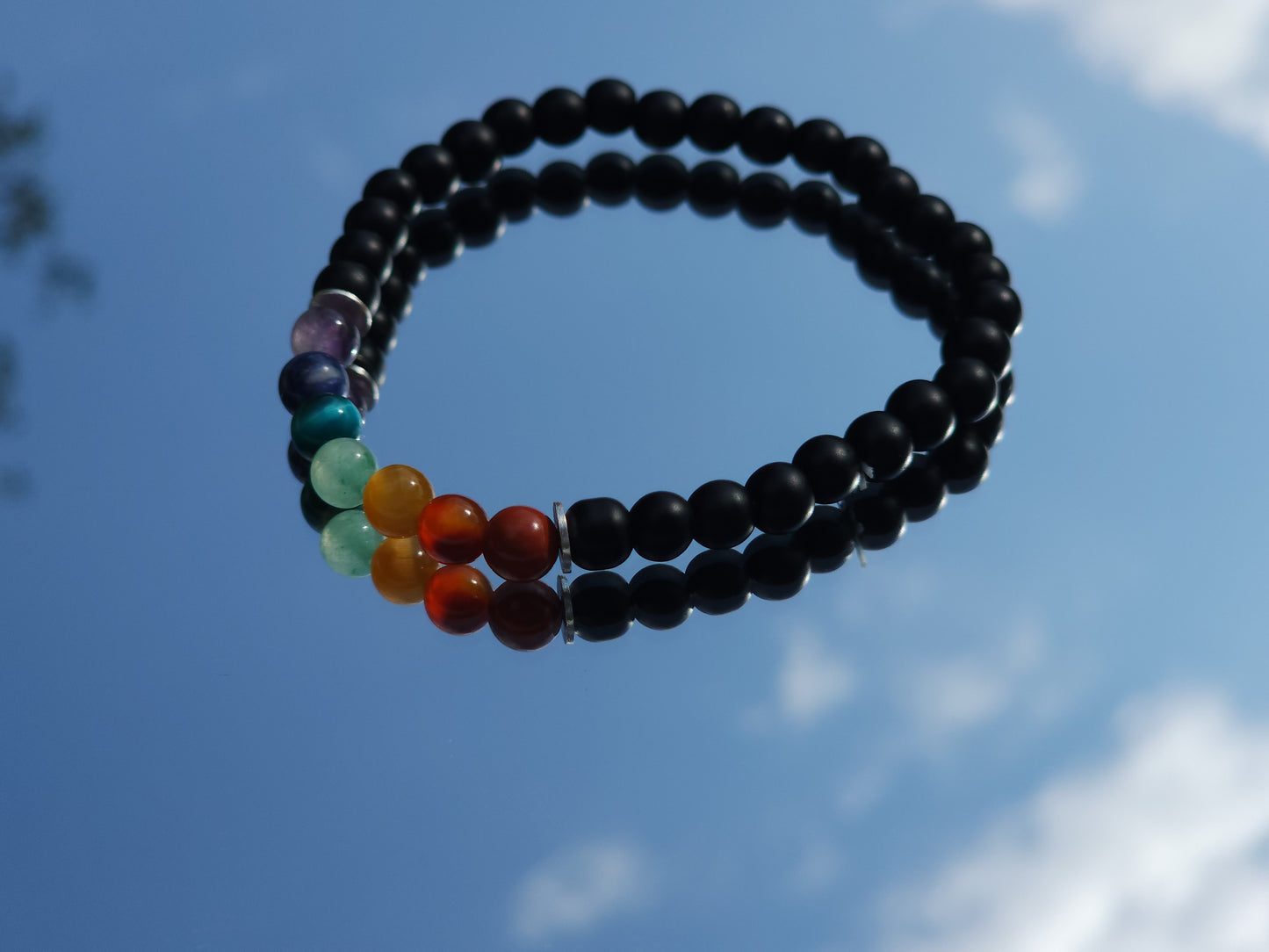 Onyx Chakra Bracelet