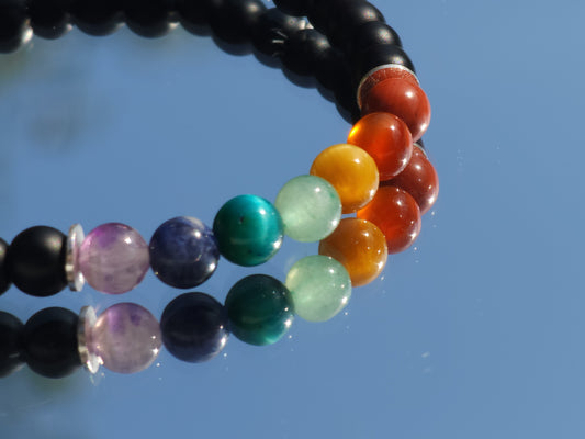 Onyx Chakra Bracelet