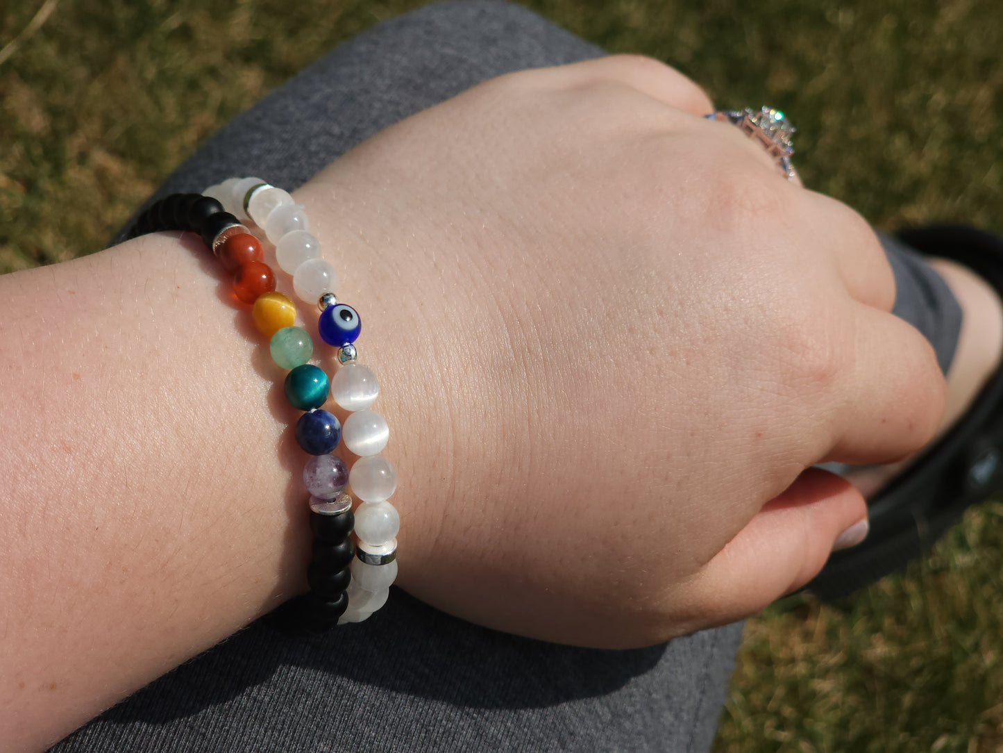 Onyx Chakra Bracelet